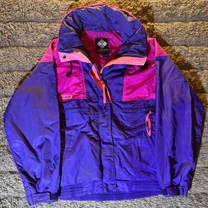 Columbia Purple and Pink Ski Jacket